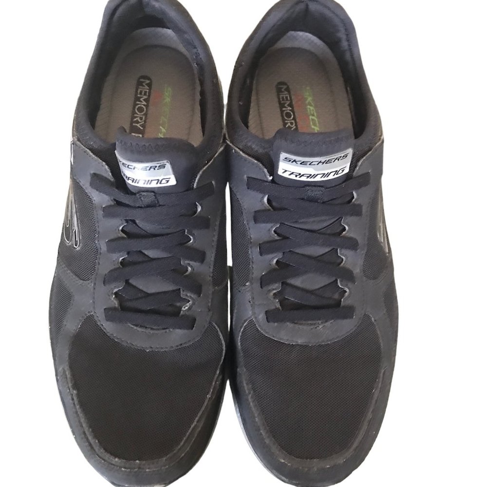 Skechers Men s Burst Athletic Shoes Air Cooled Memory Foam Size 11.5